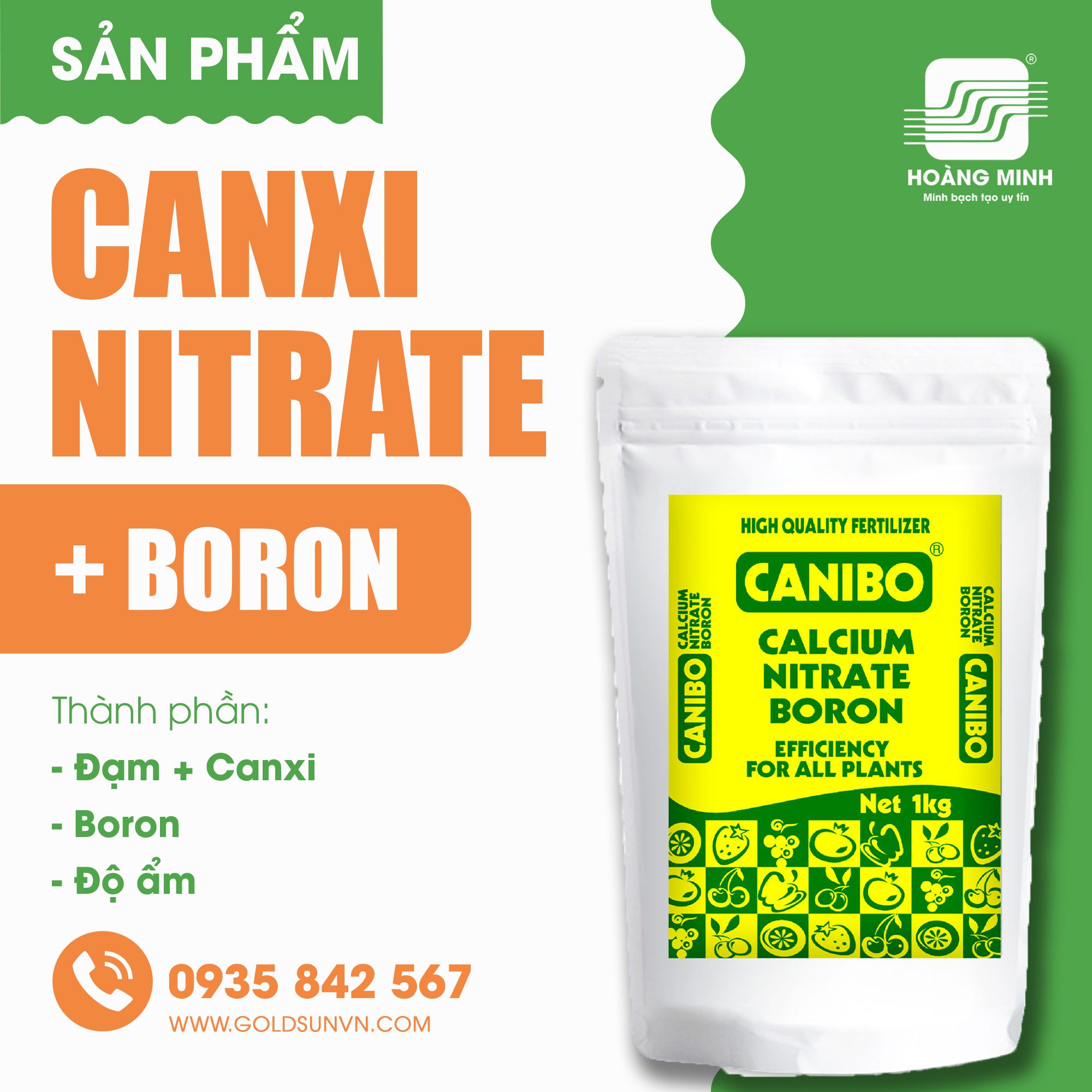 CANXI NITRATE + BORON