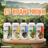 Bộ sản phẩm F5 Hoàng Minh giúp ra hoa đậu trái