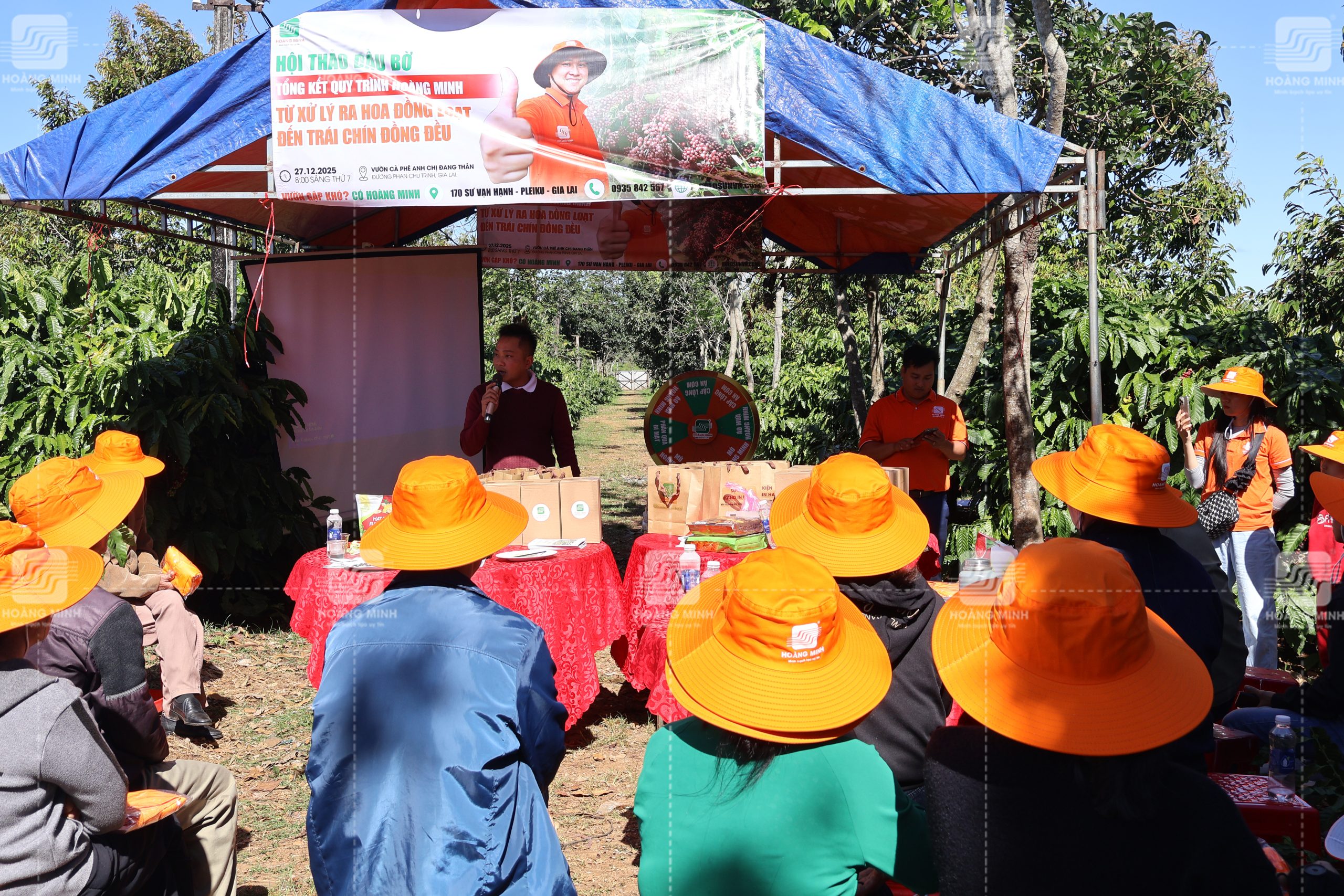 Hội thảo nhận được nhiều sự ủng hộ từ bà con 