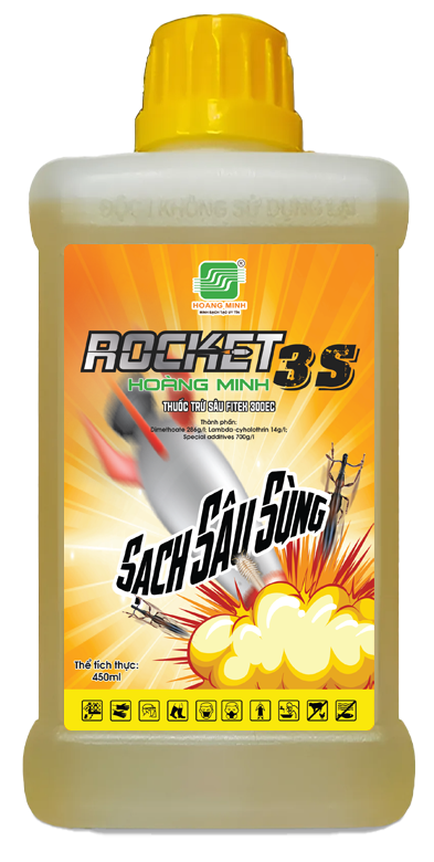 Rocket 3S sạch sâu sùng